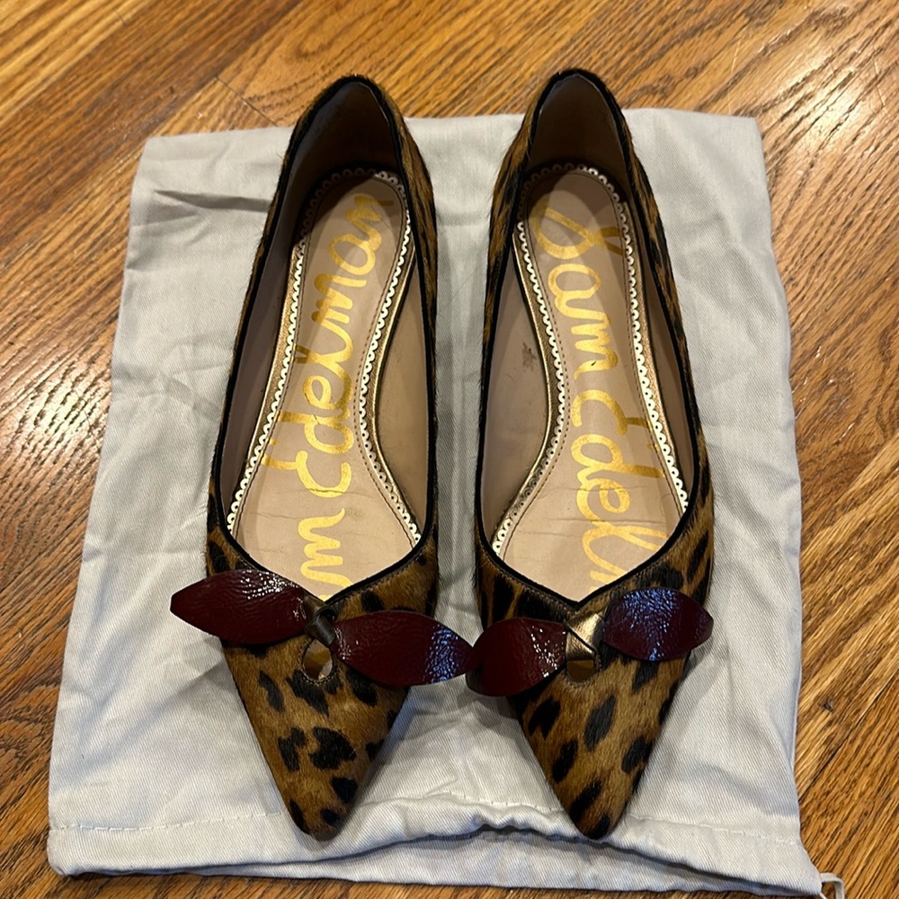 Sam Edelman Animal print flats